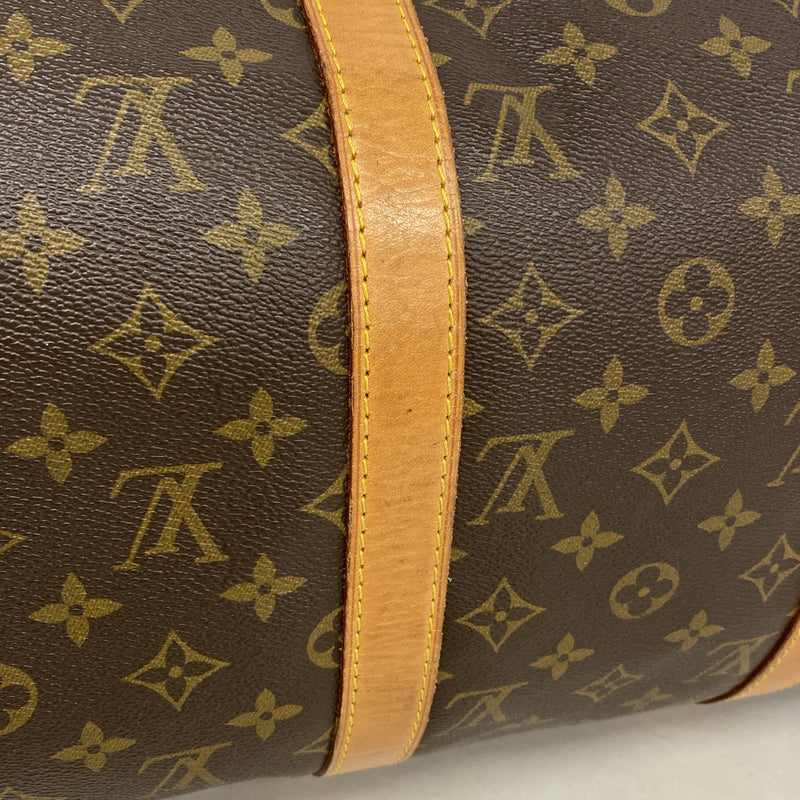 【6ia0899】ルイヴィトン ボストンバッグ モノグラム キーポル50 M41426 ブラウン【中古】メンズ レディース ユニセックス