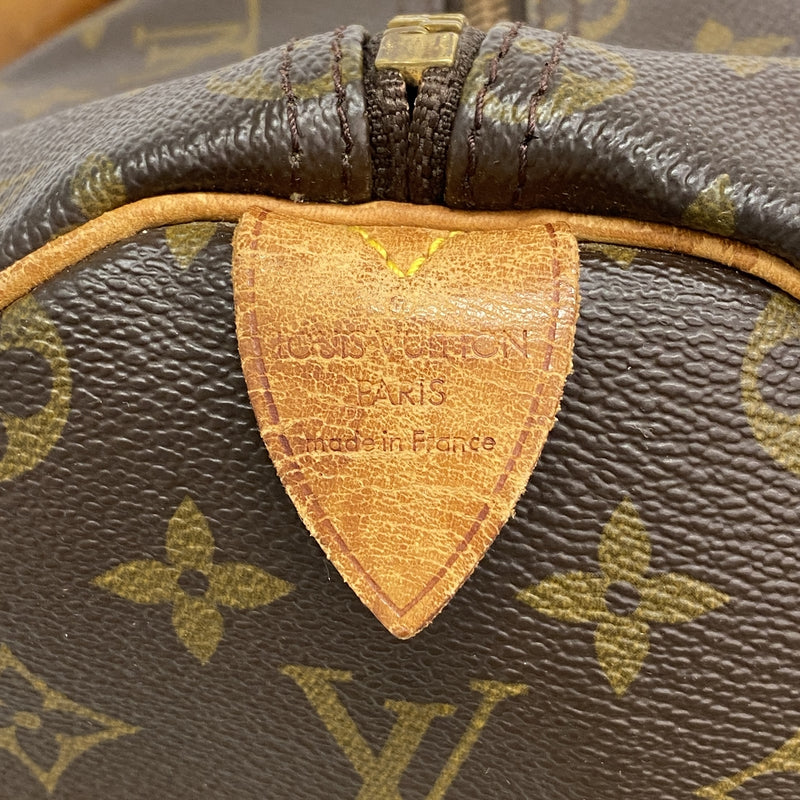 【6ia0899】ルイヴィトン ボストンバッグ モノグラム キーポル50 M41426 ブラウン【中古】メンズ レディース ユニセックス