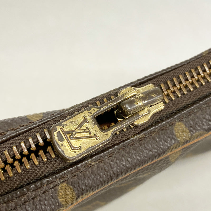 【6ia0902】ルイヴィトン クラッチバッグ モノグラム マルリードラゴンヌPM M51827 ブラウン【中古】レディース