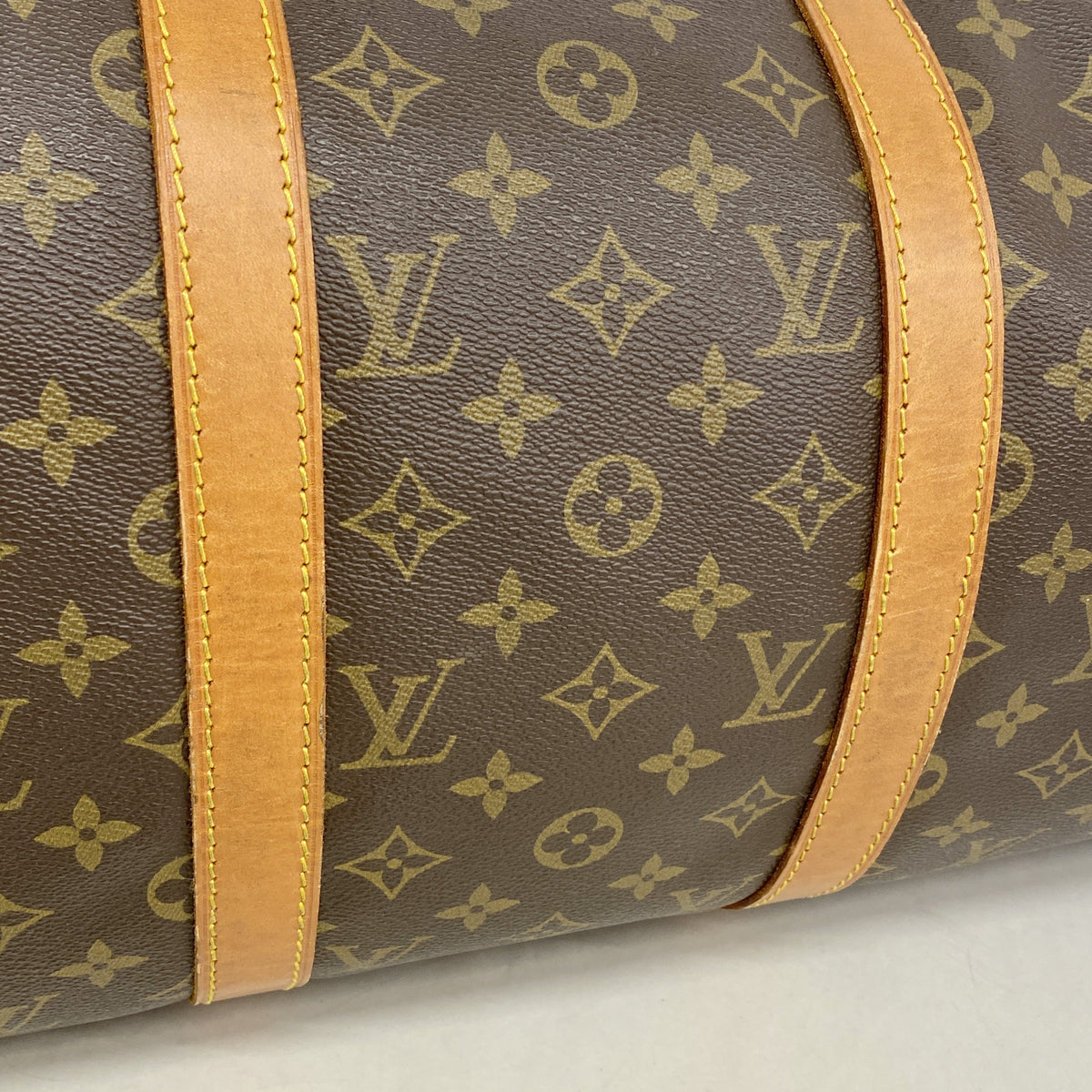 【6ia0910】ルイヴィトン ボストンバッグ モノグラム キーポル50 M41426 ブラウン【中古】メンズ レディース ユニセックス