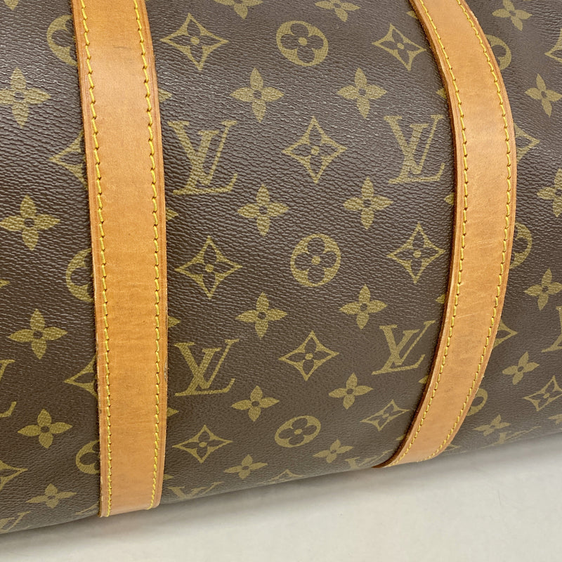 【6ia0910】ルイヴィトン ボストンバッグ モノグラム キーポル50 M41426 ブラウン【中古】メンズ レディース ユニセックス