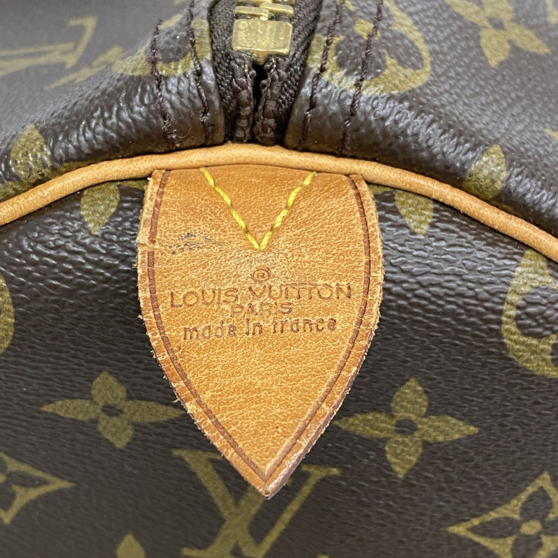 【6ia0910】ルイヴィトン ボストンバッグ モノグラム キーポル50 M41426 ブラウン【中古】メンズ レディース ユニセックス