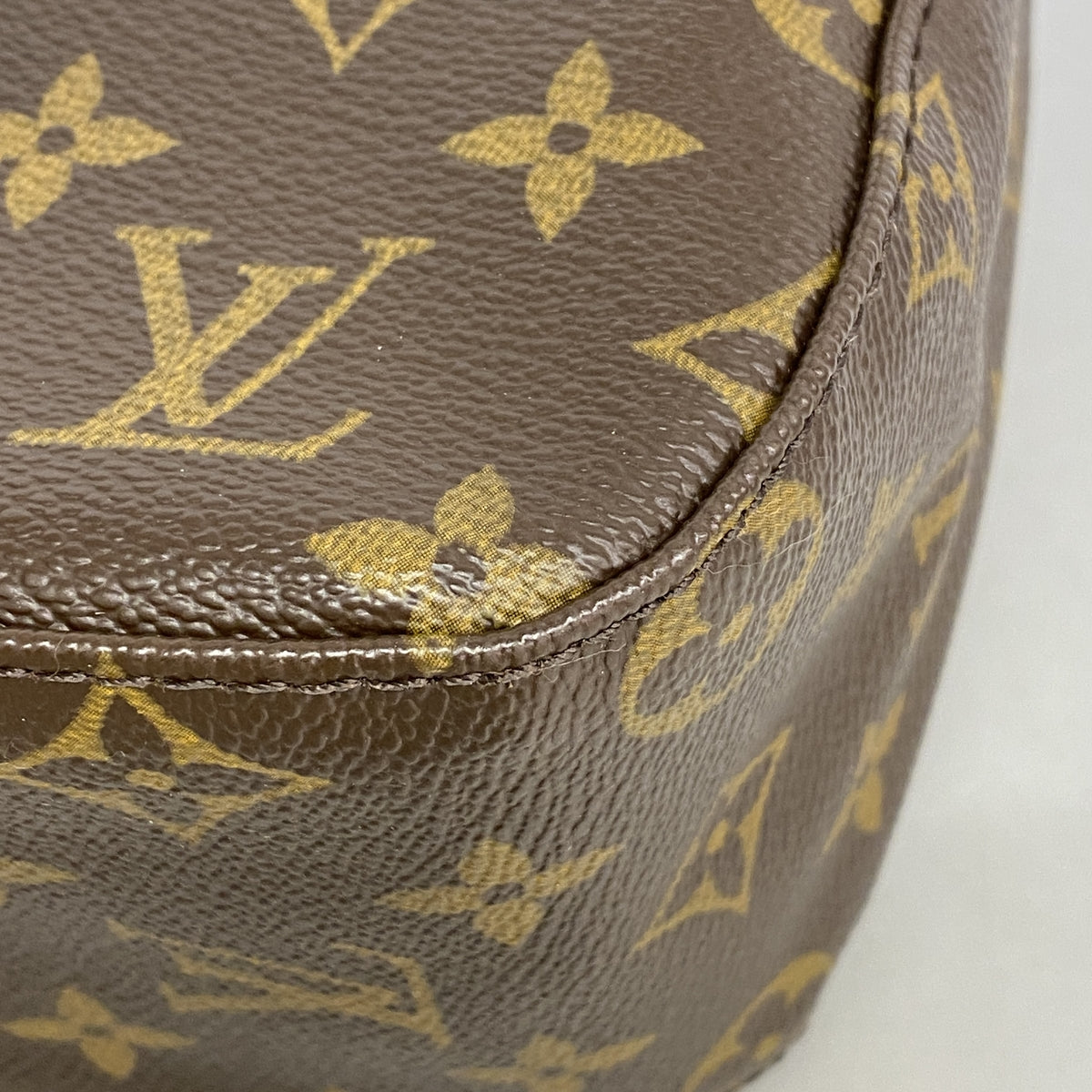 【6ia0912】ルイヴィトン ショルダーバッグ モノグラム ルーピングMM M51146 ブラウン【中古】レディース