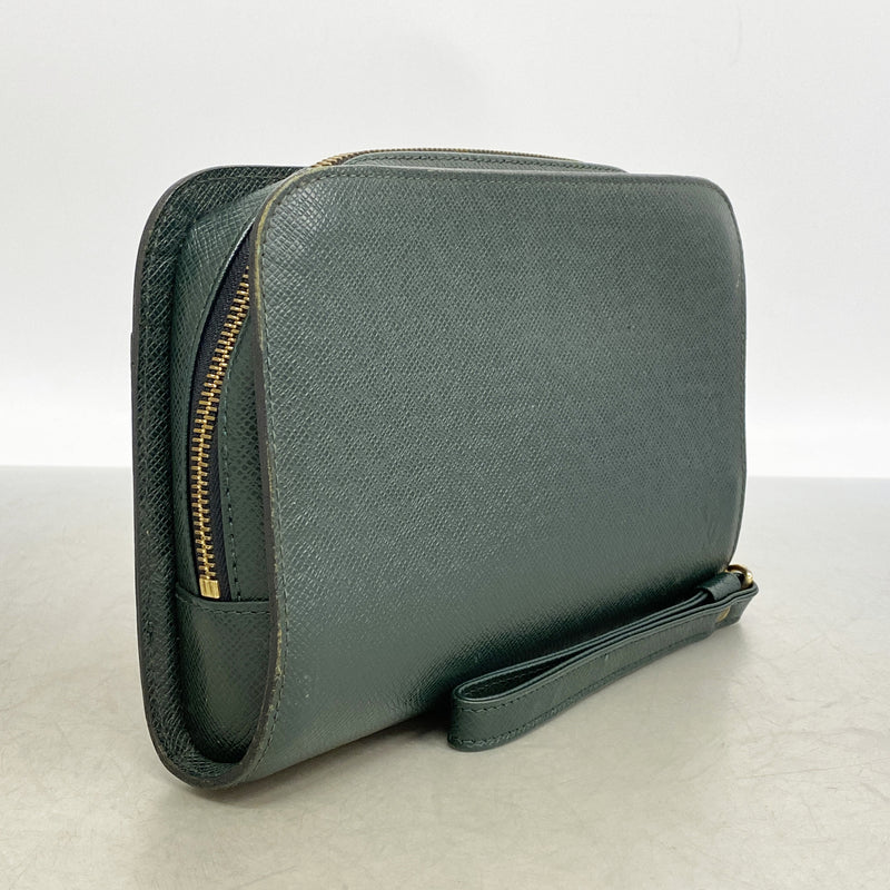 【6ia0915】ルイヴィトン クラッチバッグ タイガ バイカル M30184 エピセア【中古】メンズ
