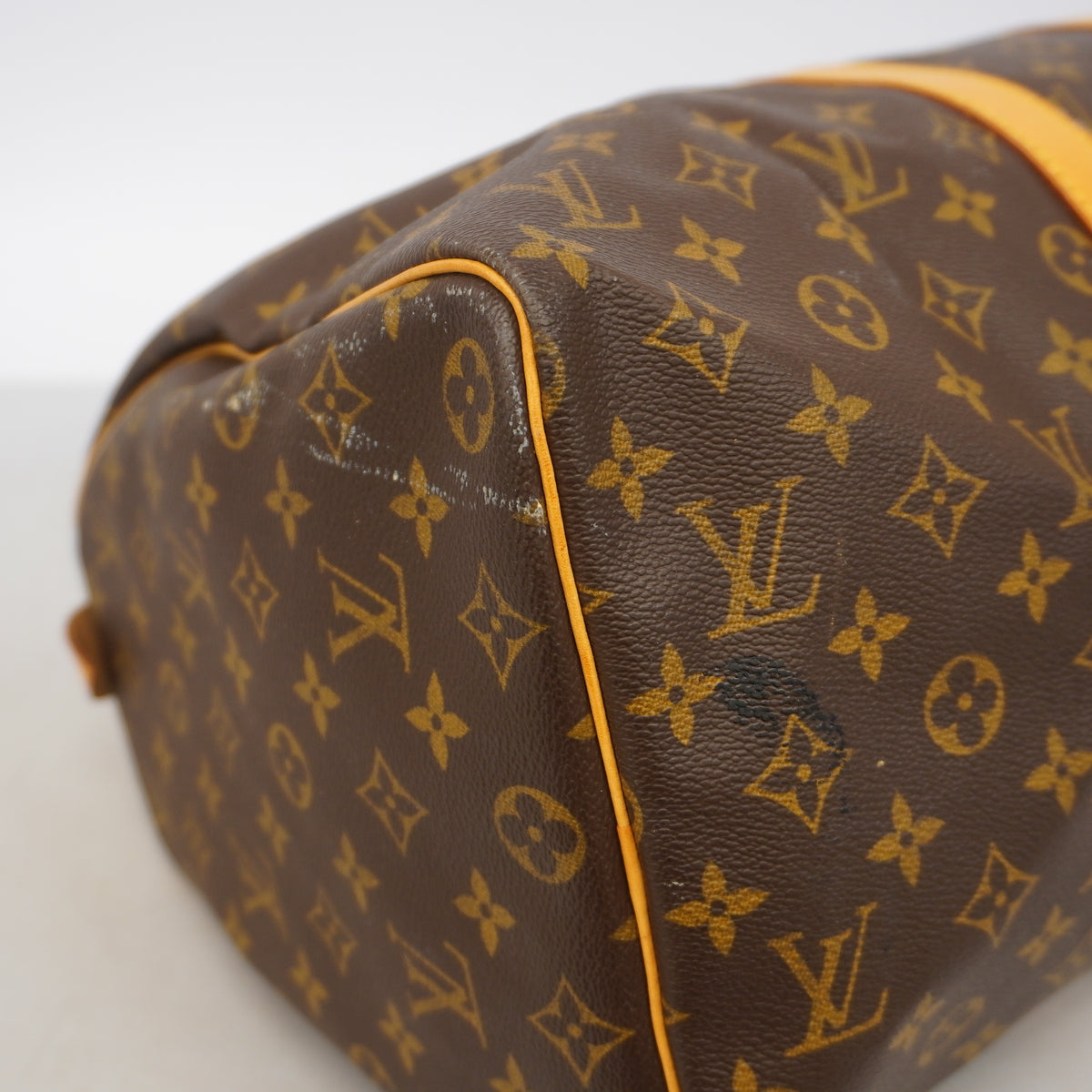 【6ia0921】ルイヴィトン ボストンバッグ モノグラム キーポル45 M41428 ブラウン【中古】メンズ レディース ユニセックス