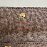 【6ia0932】ルイヴィトン キーケース ダミエ ミュルティクレ4 N62631 エベヌ【中古】レディース