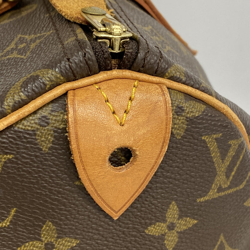 【6ia0941】ルイヴィトン ハンドバッグ モノグラム スピーディ30 M41108 ブラウン【中古】レディース