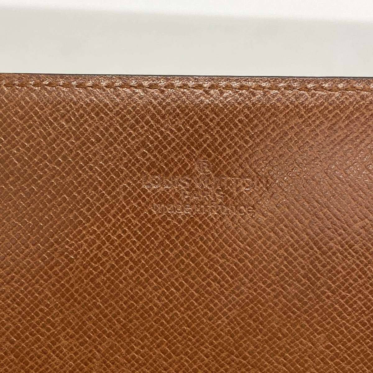 【6ia0945】ルイヴィトン 長札入れ モノグラム ポルトフォイユ円 M61818 ブラウン【中古】メンズ