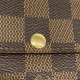 【6ia0947】ルイヴィトン コインケース ダミエ ラドロー N62925 エベヌ【中古】レディース