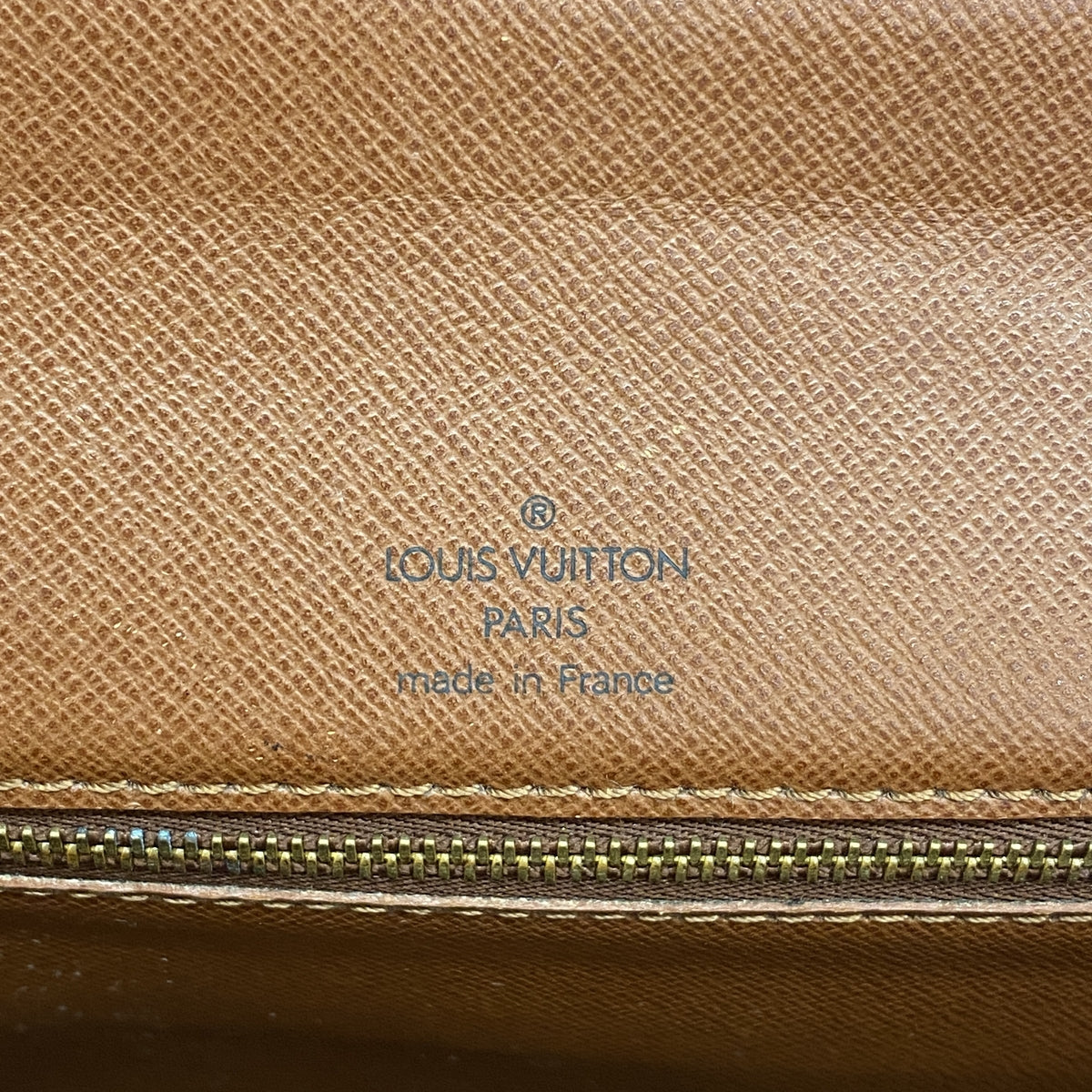 【6ia0951】ルイヴィトン ハンドバッグ モノグラム モンソー28 M51185 ブラウン 2wayバッグ【中古】レディース