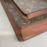 【6ia0951】ルイヴィトン ハンドバッグ モノグラム モンソー28 M51185 ブラウン 2wayバッグ【中古】レディース