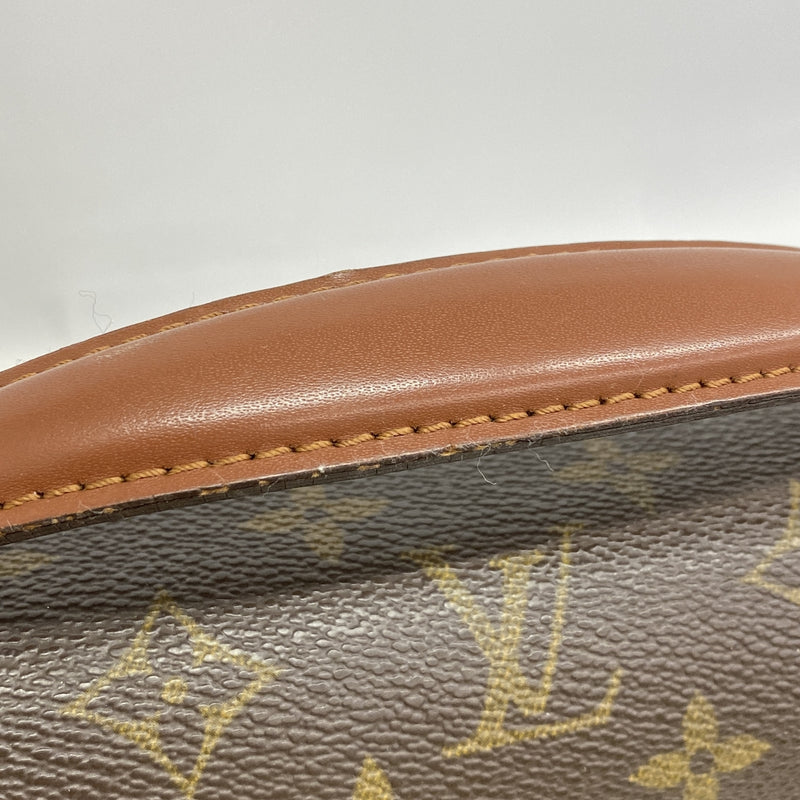 【6ia0951】ルイヴィトン ハンドバッグ モノグラム モンソー28 M51185 ブラウン 2wayバッグ【中古】レディース