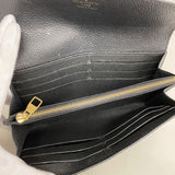 【6ia0953】ルイヴィトン 長財布 モノグラム・アンプラント ポルトフォイユサラ M61182 ノワール【中古】レディース