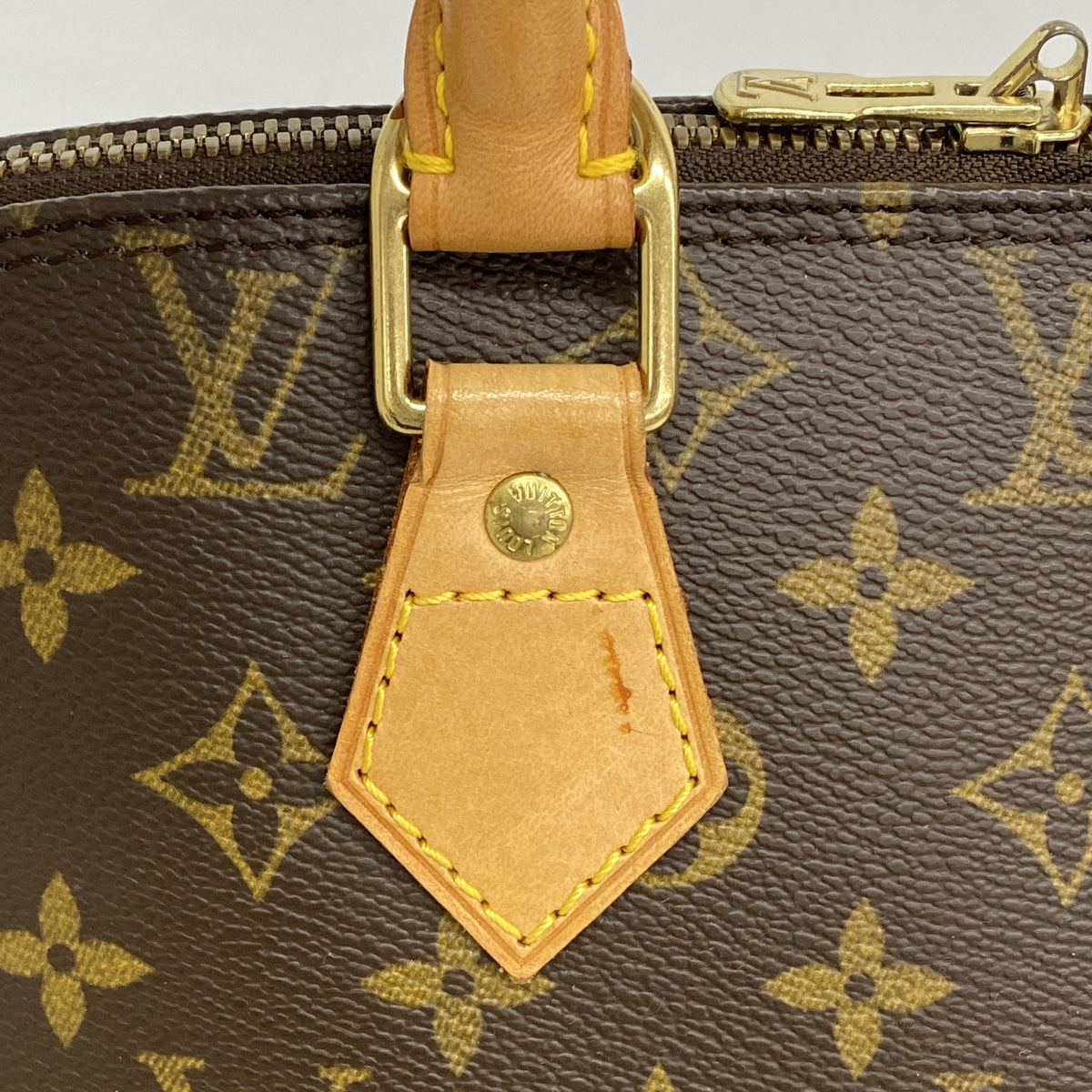 【6ia0960】ルイヴィトン ハンドバッグ モノグラム アルマ M51130 ブラウン【中古】レディース