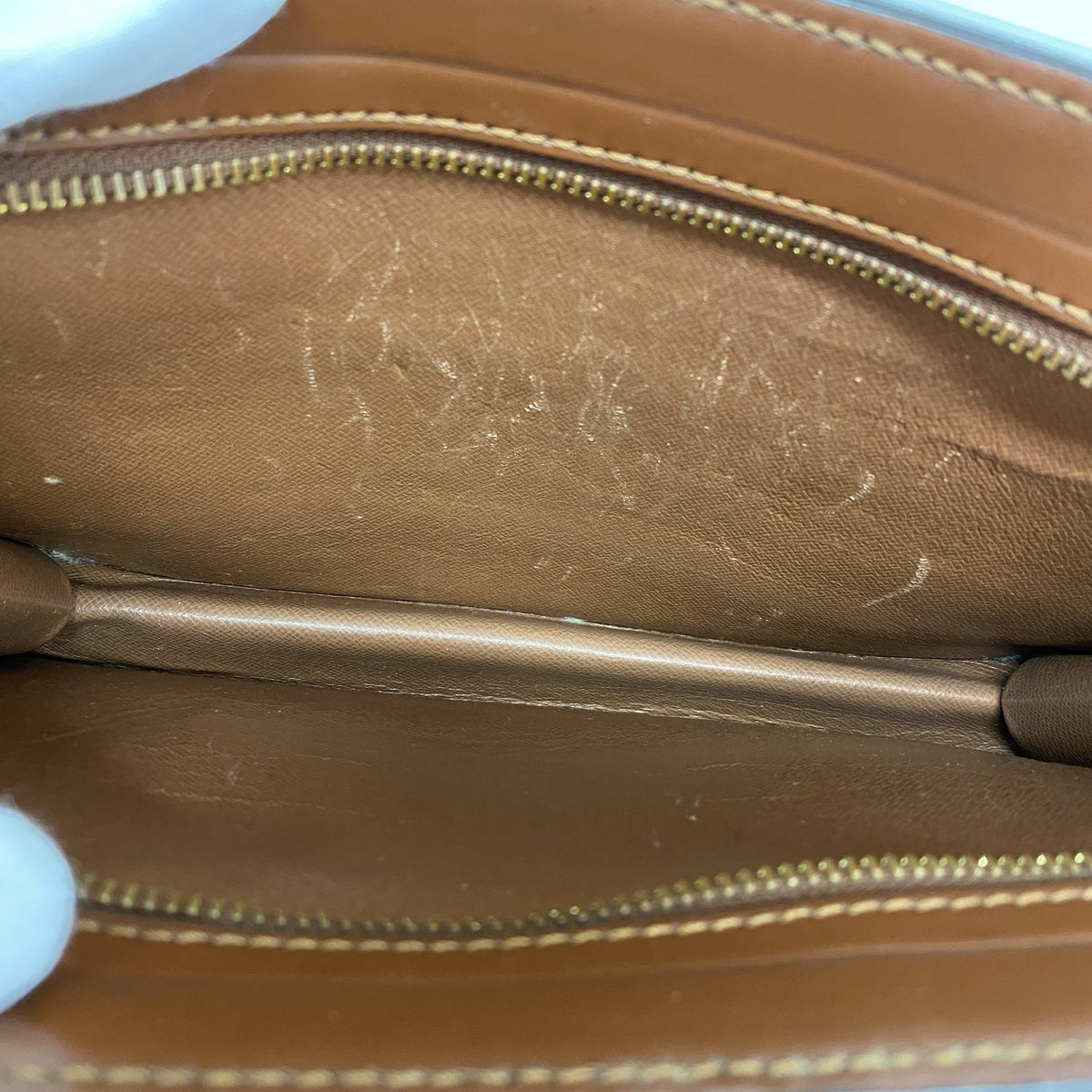 【6ia0962】ルイヴィトン クラッチバッグ モノグラム ポシェットオム M51795 ブラウン【中古】メンズ