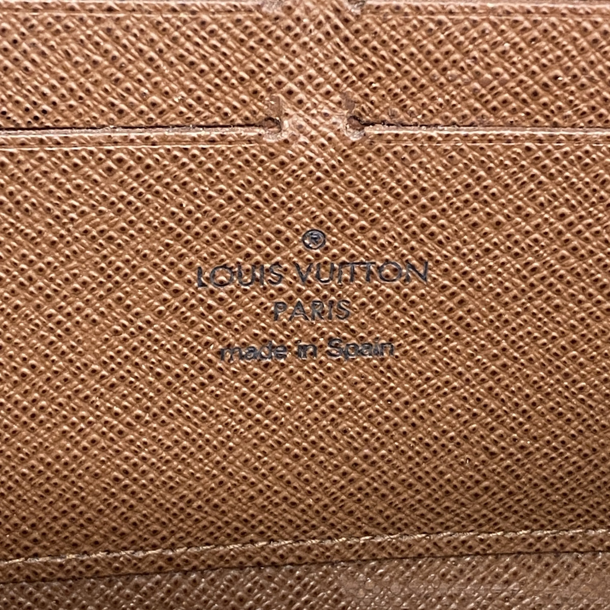【6ia0965】ルイヴィトン 長財布 モノグラム ジッピーウォレット M60017 ブラウン【中古】メンズ レディース ユニセックス