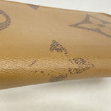 【6ia0966】ルイヴィトン 長財布 モノグラム・ジャイアント リバース ジッピーウォレット M69353 ブラウン【中古】レディース