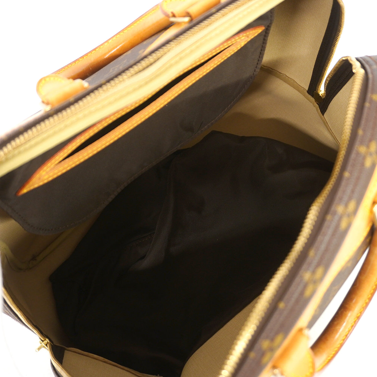【6ia0973】ルイヴィトン ボストンバッグ モノグラム エヴァジオン M41443 ブラウン【中古】メンズ レディース ユニセックス