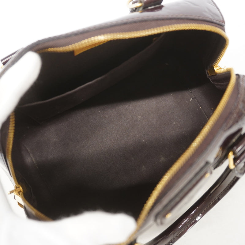【6ia0976】ルイヴィトン ハンドバッグ ヴェルニ モンタナ M90057 アマラント【中古】レディース