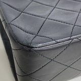 【6ia0987】シャネル ショルダーバッグ マトラッセ チェーンショルダー ラムスキン ブラック ゴールド金具【中古】レディース