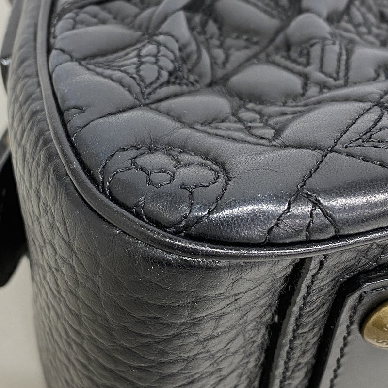 【6ia0992】ルイヴィトン ハンドバッグ モノグラム・ヴィエンナ クララ M95105 ブラック【中古】レディース