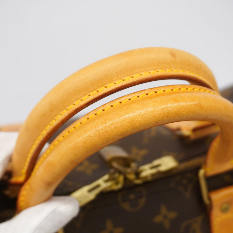 【6ia0997】ルイヴィトン ボストンバッグ モノグラム キーポルバンドリエール50 M41416 ブラウン【中古】メンズ レディース ユニセックス