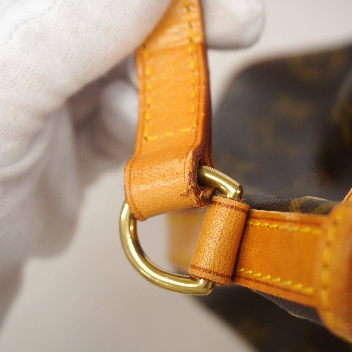 【6ia1001】ルイヴィトン ハンドバッグ モノグラム ミニノエ M42227 ブラウン【中古】レディース