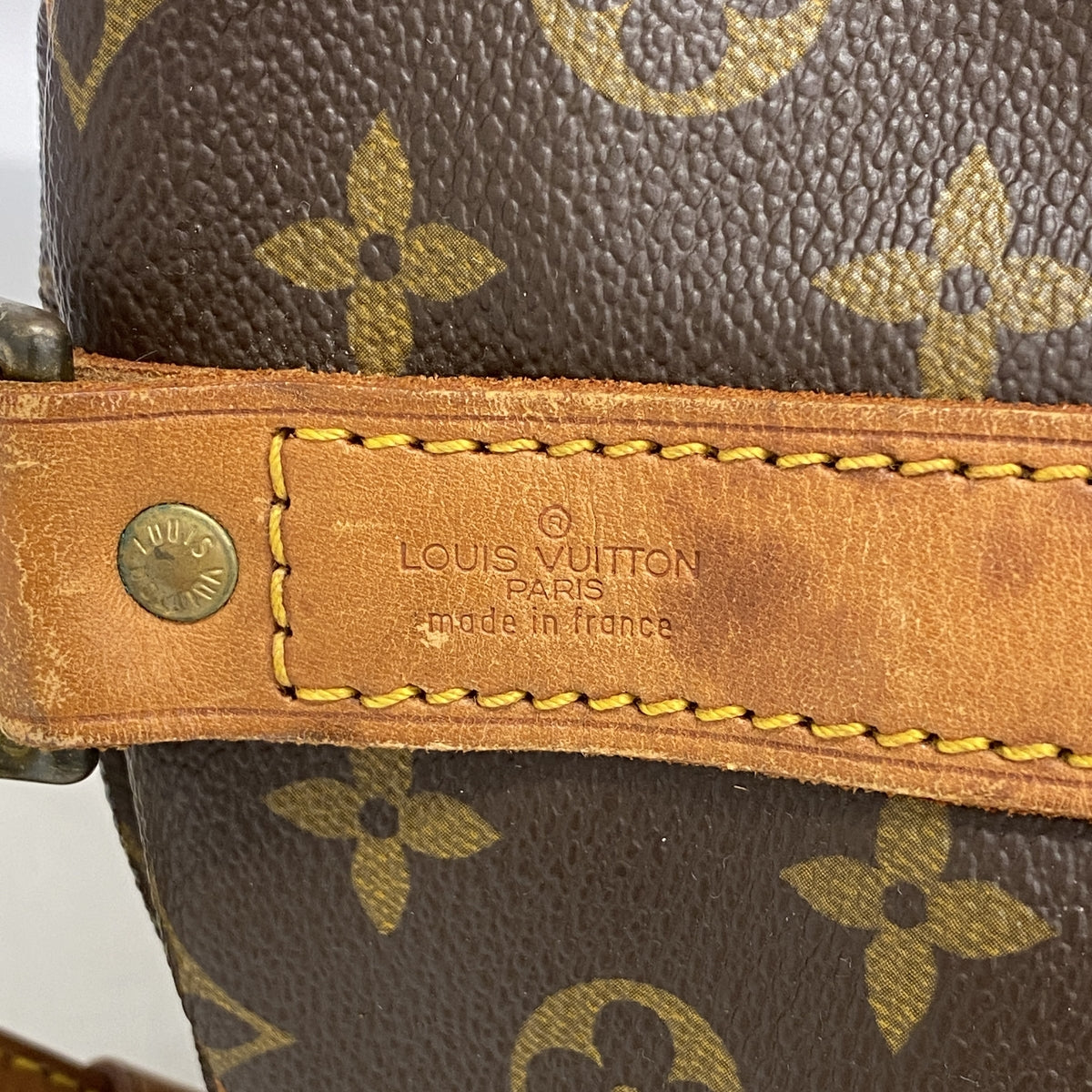 【6ia1010】ルイヴィトン ボストンバッグ モノグラム キーポルバンドリエール55 M41414 ブラウン【中古】メンズ レディース ユニセックス