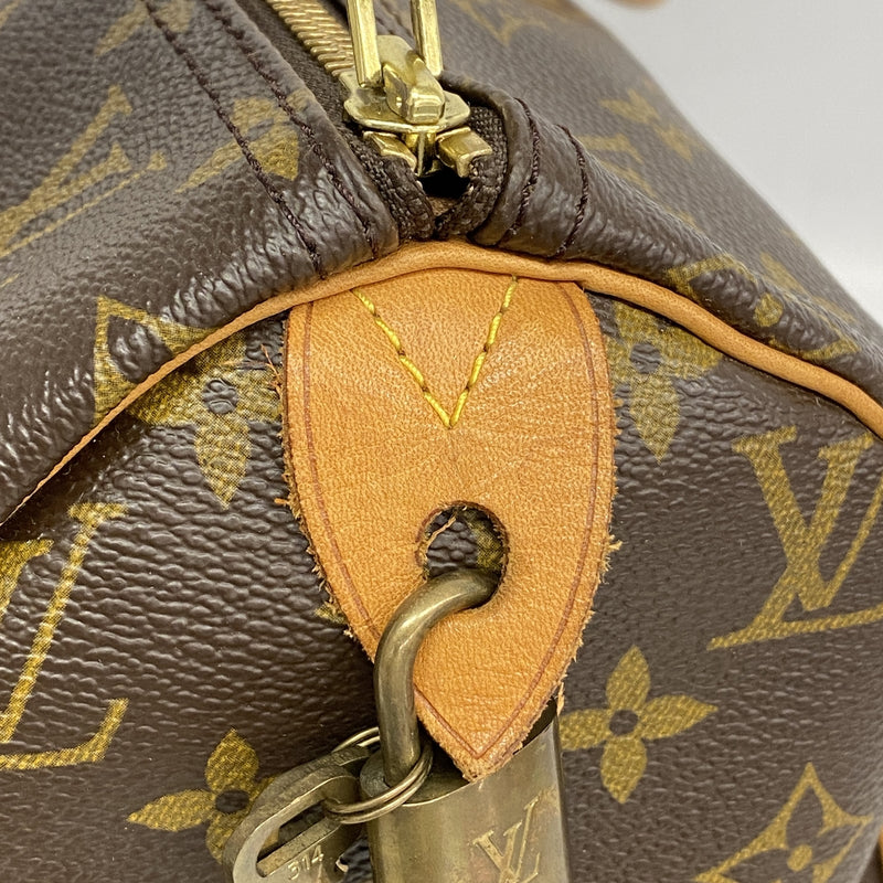 【6ia1013】ルイヴィトン ハンドバッグ モノグラム スピーディ40 M41106 ブラウン【中古】レディース