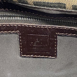 【6ia1017】フェンディ ショルダーバッグ ズッカ ナイロンキャンバス ブラウン シルバー金具【中古】レディース