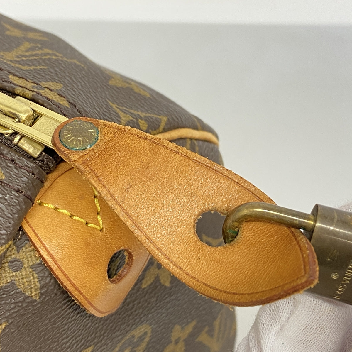【6ia1020】ルイヴィトン ハンドバッグ モノグラム スピーディ40 M41106 ブラウン【中古】レディース