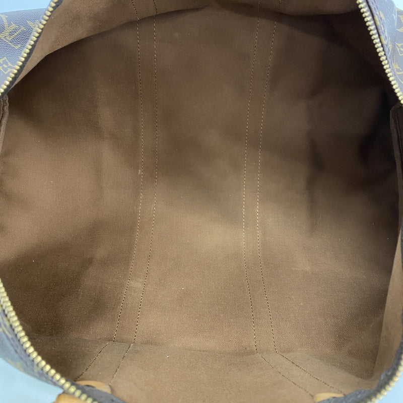 【6ia1021】ルイヴィトン ボストンバッグ モノグラム キーポル50 M41426 ブラウン【中古】メンズ レディース ユニセックス