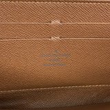 【6ia1025】ルイヴィトン 長財布 モノグラム ジッピーウォレット M60017 ブラウン【中古】メンズ レディース ユニセックス