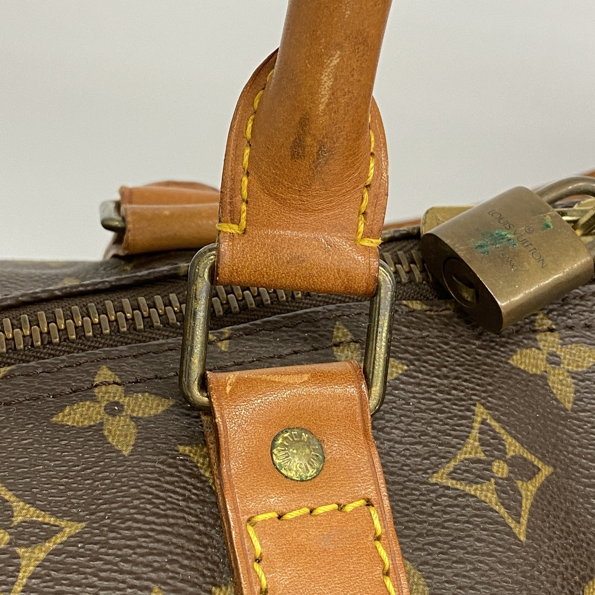 【6ia1040】ルイヴィトン ボストンバッグ モノグラム キーポル60 M41422 ブラウン【中古】メンズ レディース ユニセックス