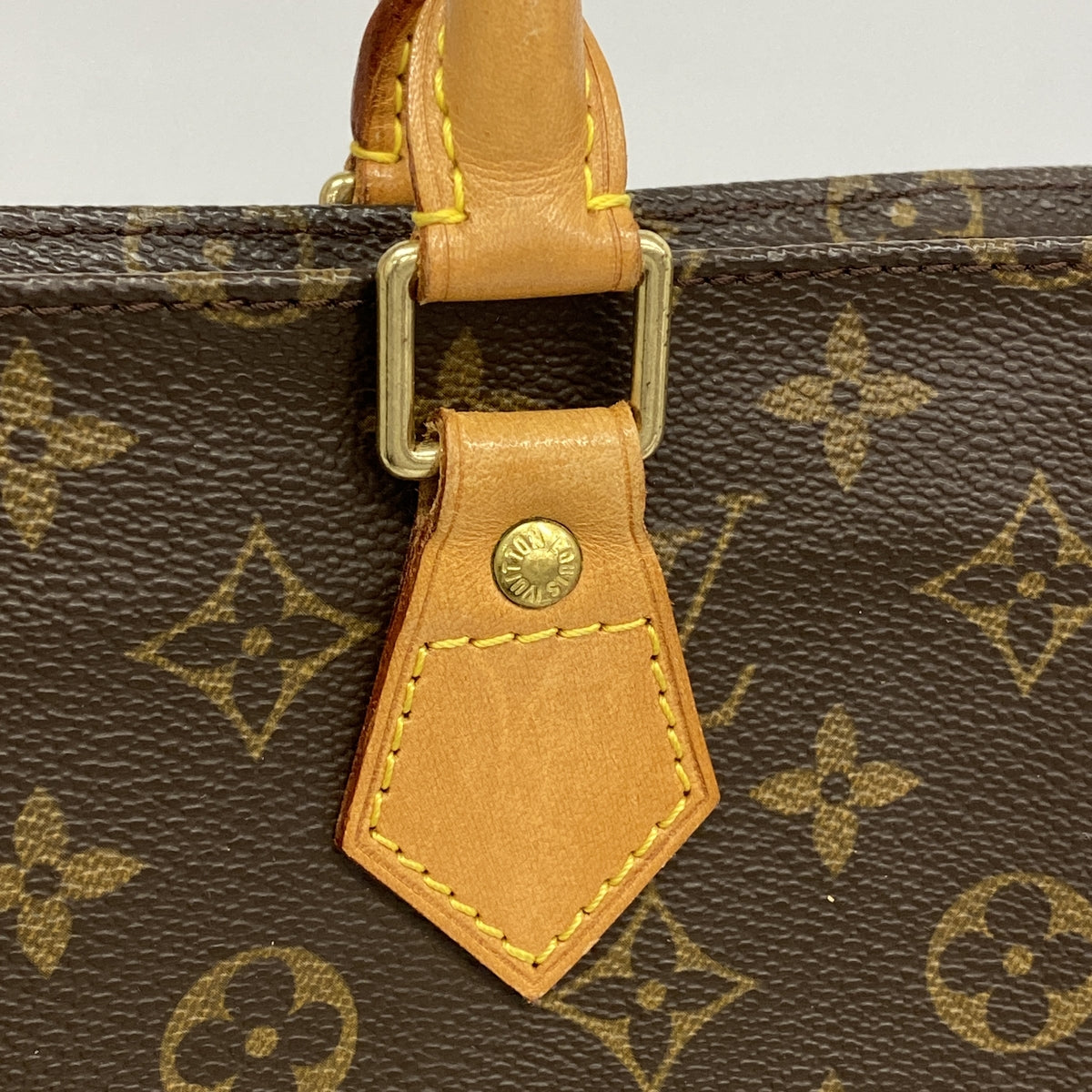 【6ia1041】ルイヴィトン トートバッグ モノグラム サックプラ M51140 ブラウン【中古】レディース
