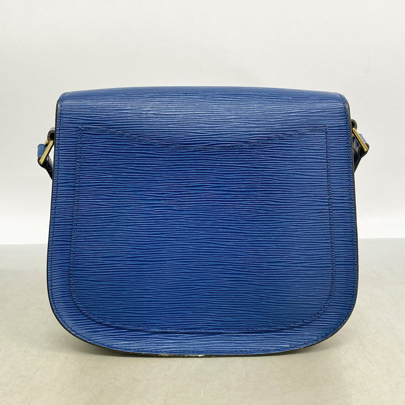 【6ia1045】ルイヴィトン ショルダーバッグ エピ サンクルー M52195 トレドブルー【中古】レディース