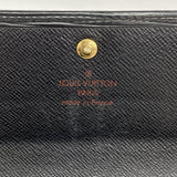 【6ia1048】ルイヴィトン 長財布 エピ ポシェットポルトモネクレディ M63572 ノワール【中古】レディース