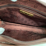 【6ia1050】カルティエ クラッチバッグ マスト レザー ボルドー ゴールド金具【中古】メンズ