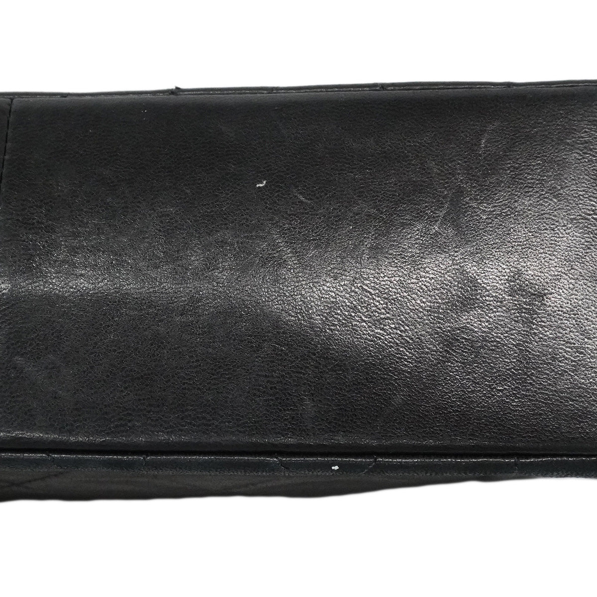 【6ia1065】シャネル ショルダーバッグ ダイアナ チェーンショルダー ラムスキン ブラック ゴールド金具【中古】レディース
