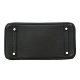 【6ia1067】エルメス ハンドバッグ バーキン30 トゴ ブラック シルバー金具 □J刻印【中古】レディース