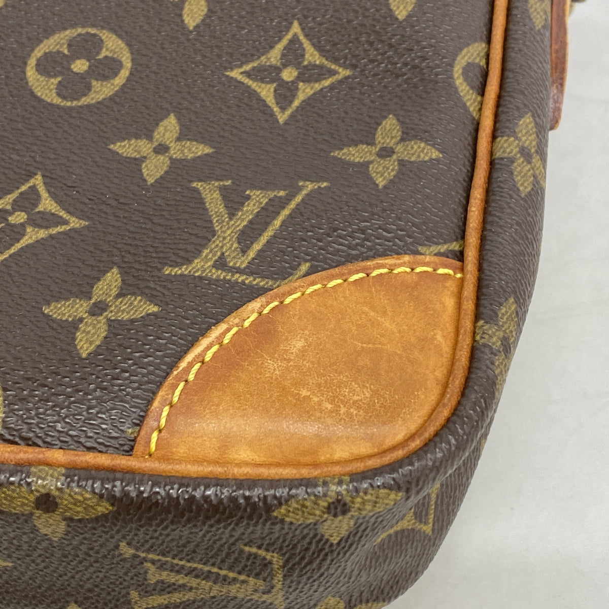 【6ia1073】ルイヴィトン ショルダーバッグ モノグラム ダヌーブ M45266 ブラウン【中古】レディース