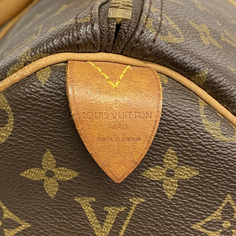 【6ia1074】ルイヴィトン ボストンバッグ モノグラム キーポル50 M41426 ブラウン【中古】メンズ レディース ユニセックス