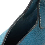 【6ia1085】エルメス ハンドバッグ ピコタンPM トリヨンクレマンス ブルージーン シルバー金具 □H刻印【中古】レディース