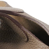 【6ia1088】エルメス ハンドバッグ ピコタンロックMM トリヨンクレマンス エトゥープ シルバー金具 □O刻印【中古】レディース
