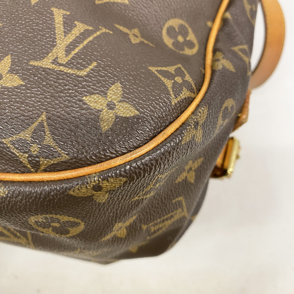 【6ia1091】ルイヴィトン ショルダーバッグ モノグラム ソミュール35 M42254 ブラウン【中古】レディース