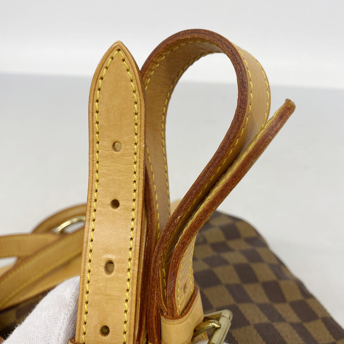 【6ia1093】ルイヴィトン リュック・デイパック ダミエ 100周年記念アルルカン N99038 エベヌ【中古】レディース
