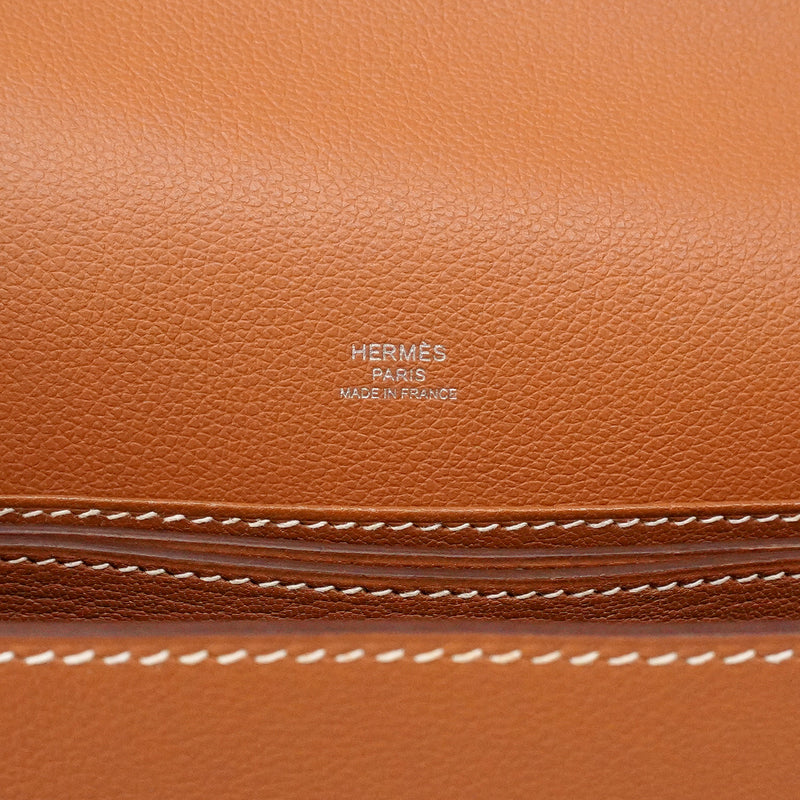 【6ia1103】エルメス ショルダーバッグ ロウリス エバーカラー ゴールド シルバー金具 Y刻印【中古】レディース