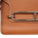 【6ia1103】エルメス ショルダーバッグ ロウリス エバーカラー ゴールド シルバー金具 Y刻印【中古】レディース