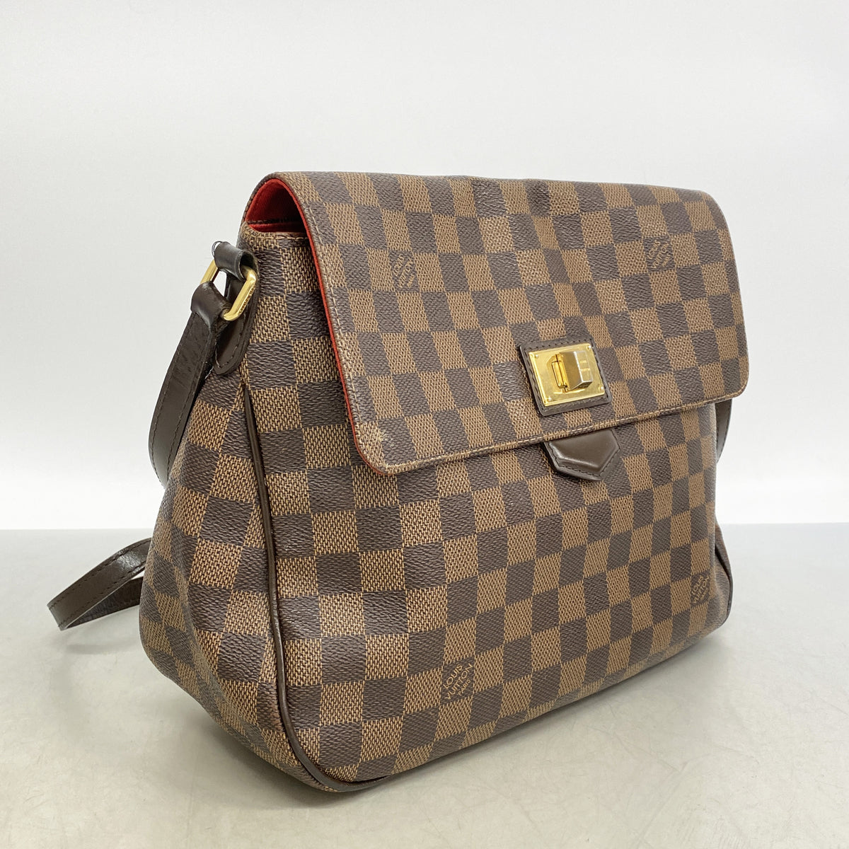 【6ia1110】ルイヴィトン ショルダーバッグ ダミエ ブザスローズベリー N41178 エベヌ【中古】レディース