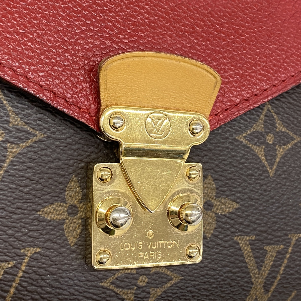 【6ia1115】ルイヴィトン ショルダーバッグ モノグラム パラスチェーン M41201 ブラウン スリーズ【中古】レディース